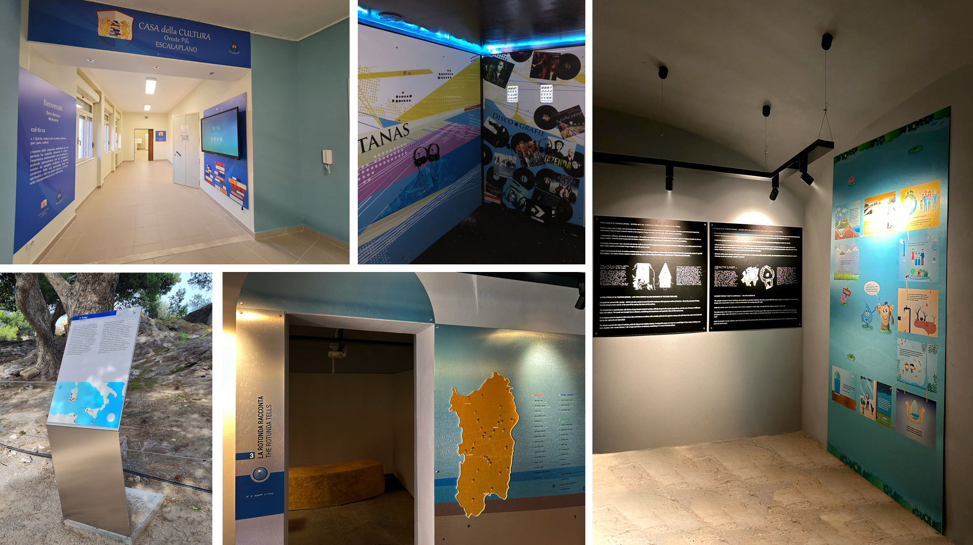 Pannelli e Segnaletica per museo Pannelli e Segnaletica per museo