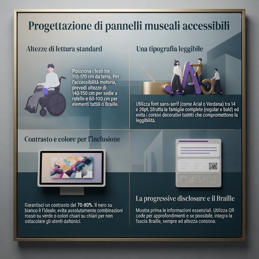 principi di comunicazione grafica museo