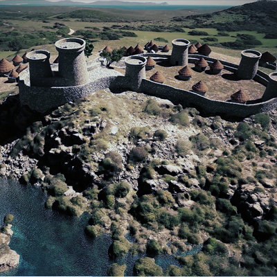 3D Nuraghe Corongiu Murvonis