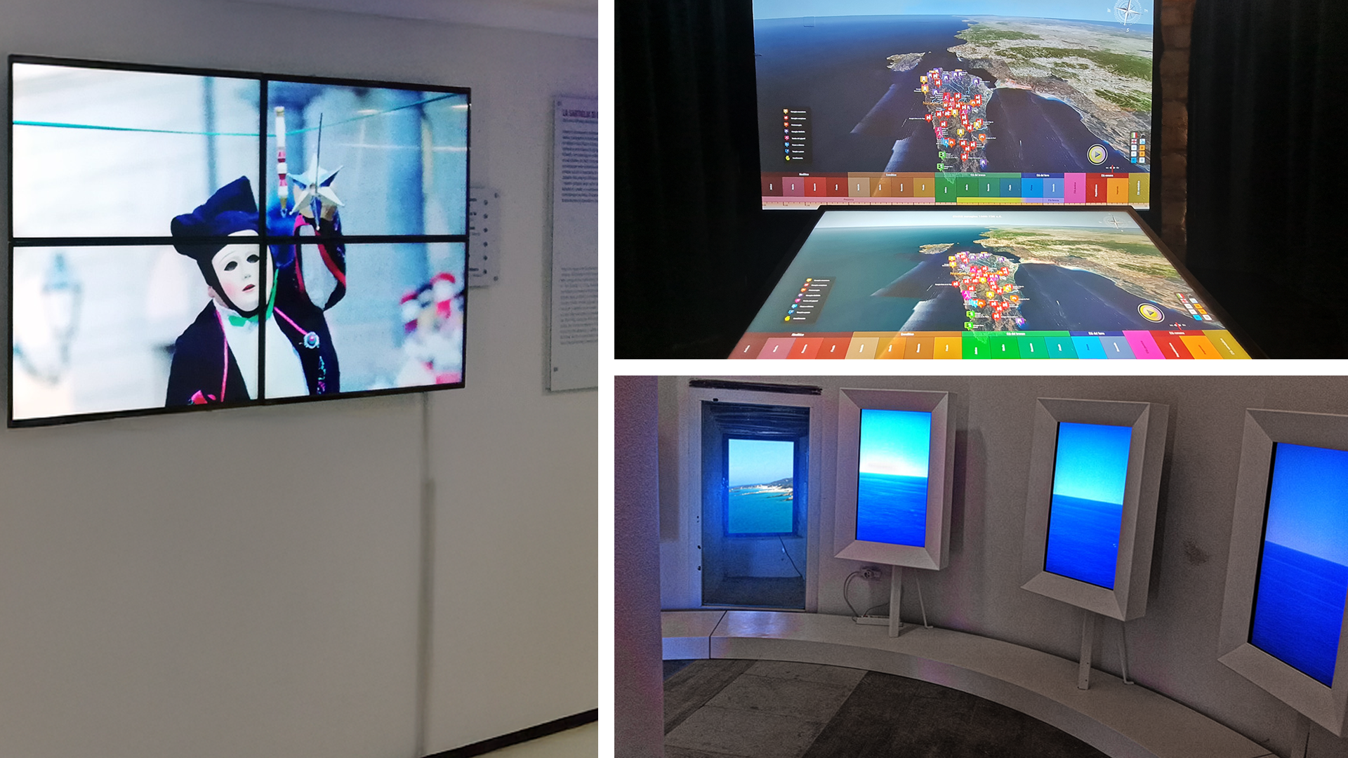 sistemi di digital signage per musei